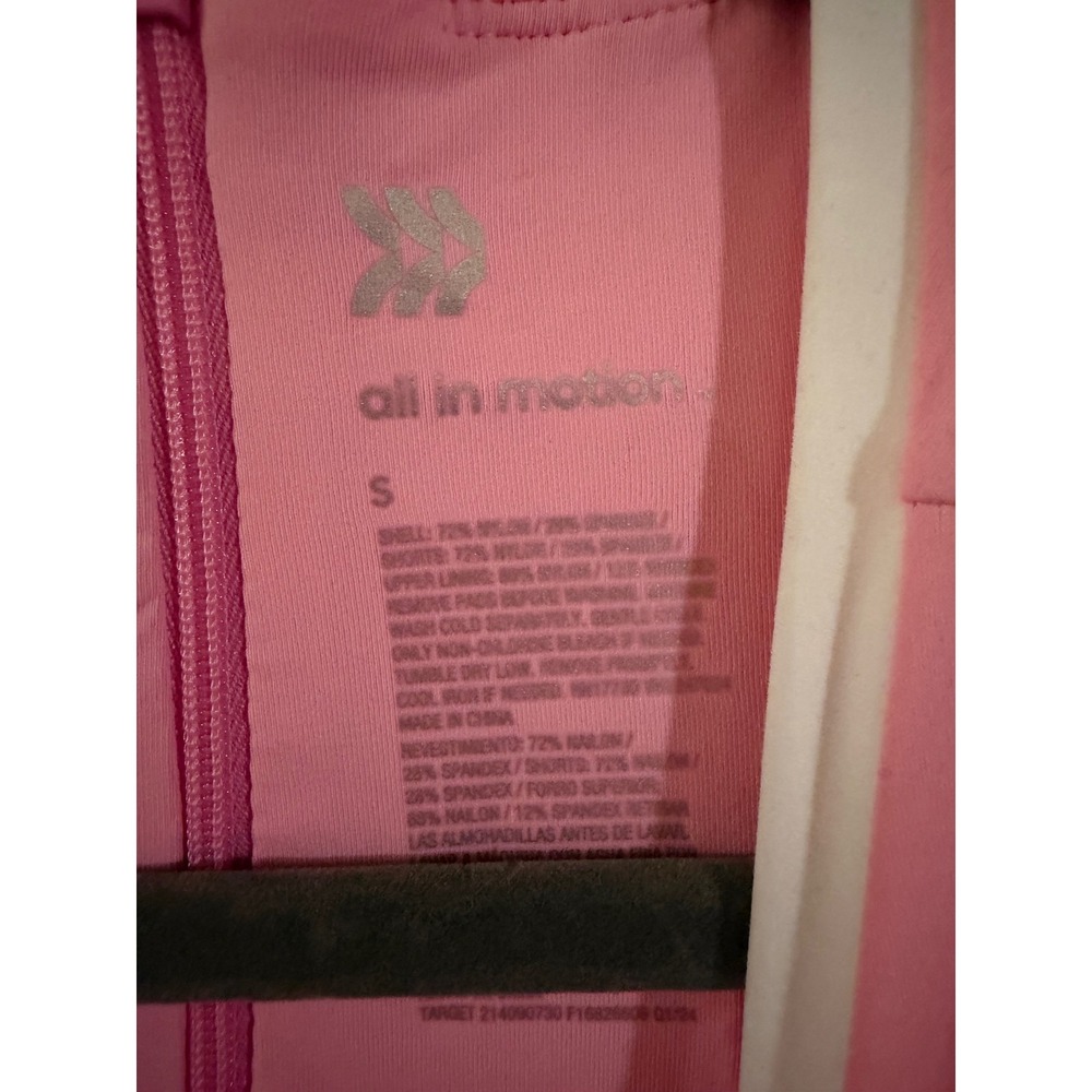 All in Motion Womens Pink Active Dress Racerback Tennis Pickleball Small NWT - Picture 8 of 8
